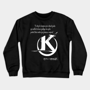 There are too many clampins who call themselves poets who release the poetic license as soon as they lay three shits that no one understands. Crewneck Sweatshirt